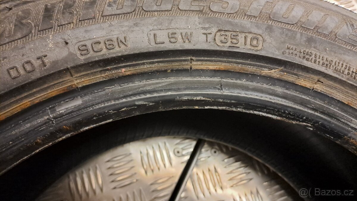 Prodám Bridgestone Turanza ER300 195/55 R15 85H - 3