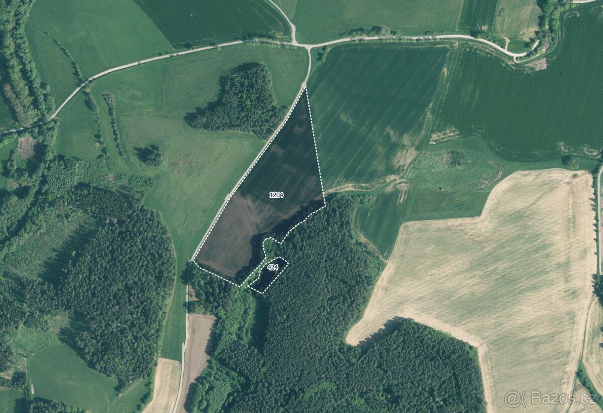 Zemědělská půda, prodej, Kuřimany, Strakonice - 3