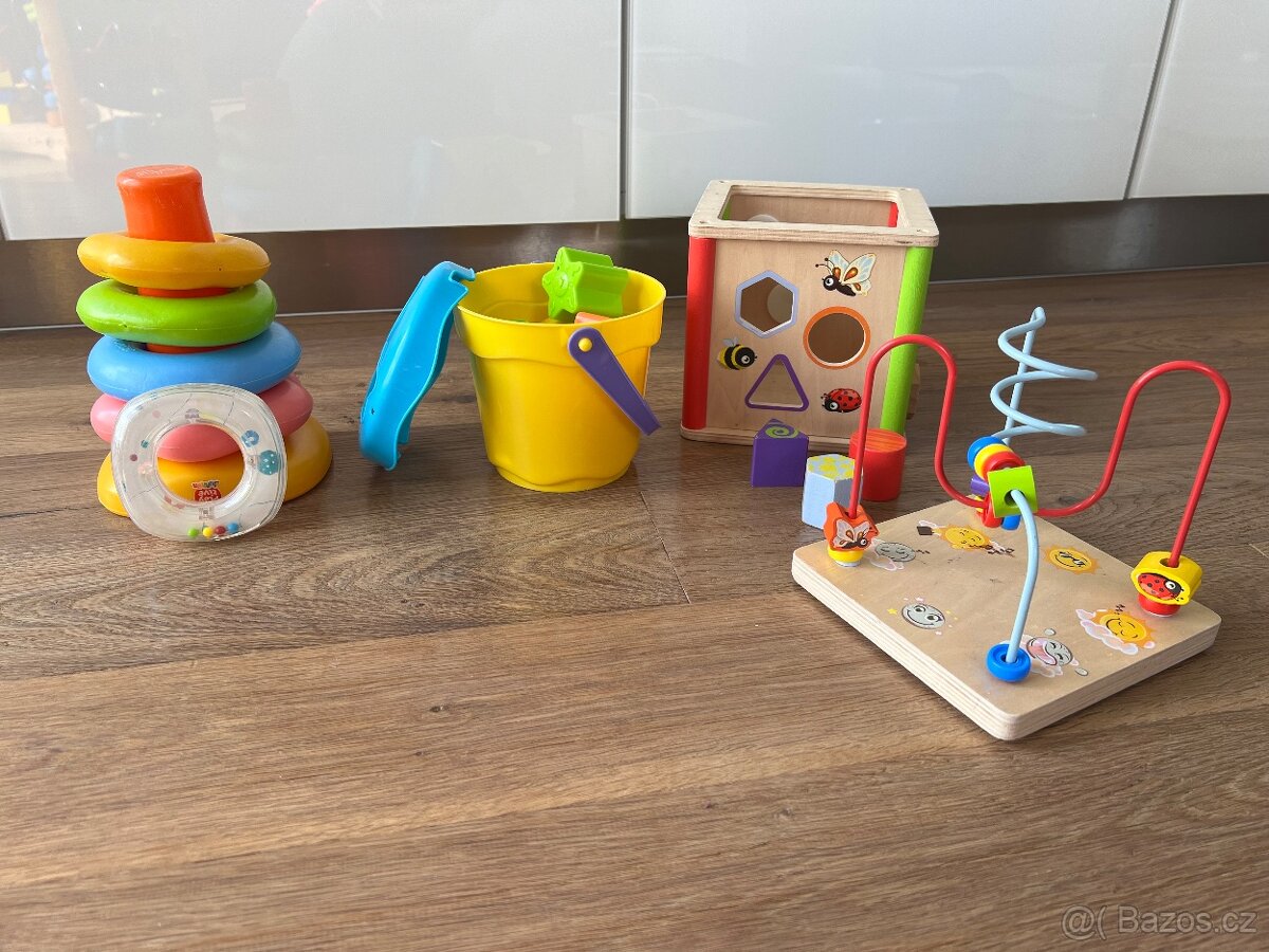 Sada 2 ks dětských hraček pro miminka - 3