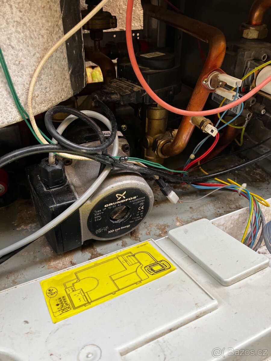 Plynový kotel Baxi - díly - 3