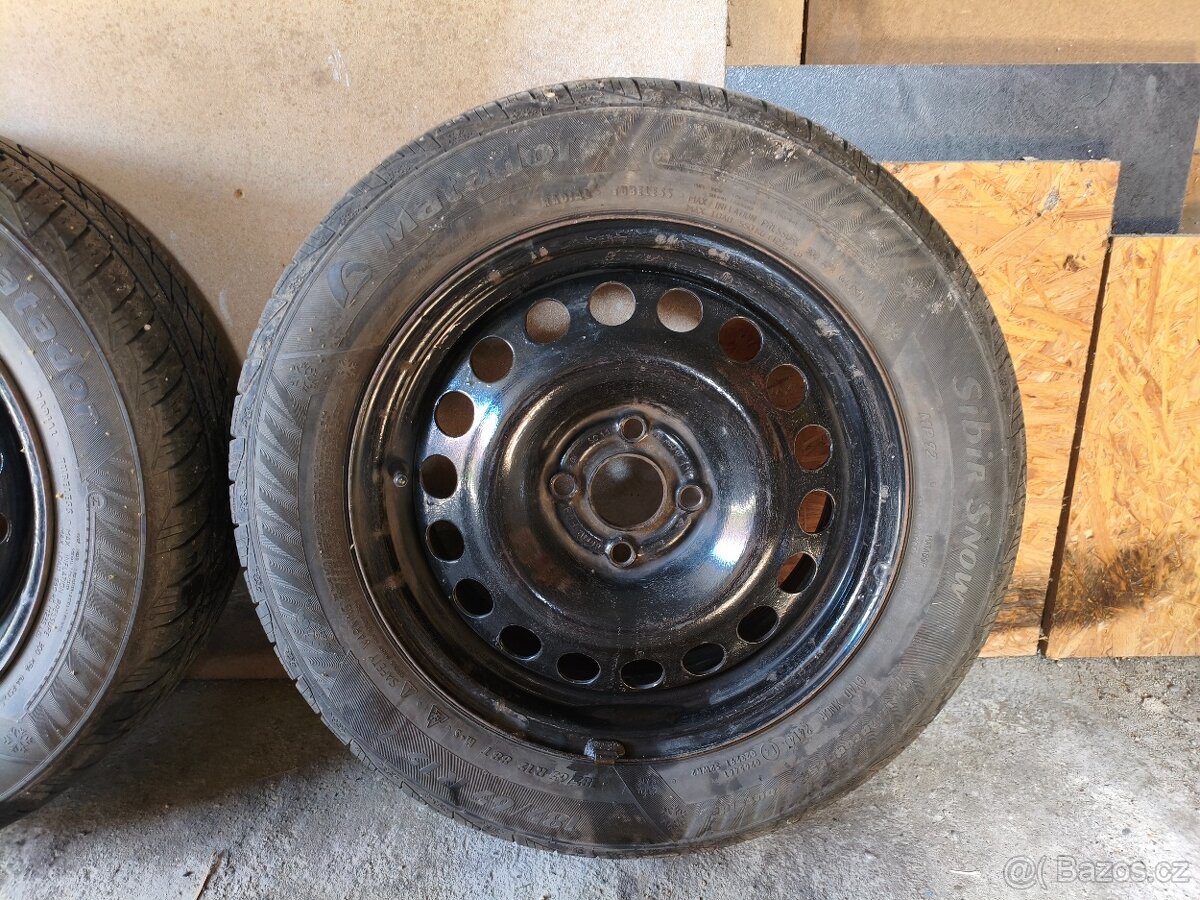 Opel astra G plech disky a pneu - 3