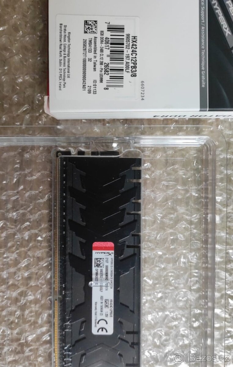 8GB DDR4 modul HyperX Predator Taiwan - 3