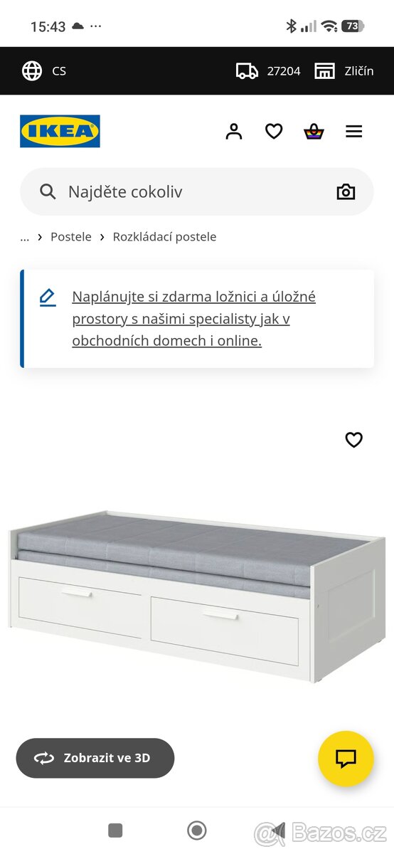 Rozkládací postel - 3