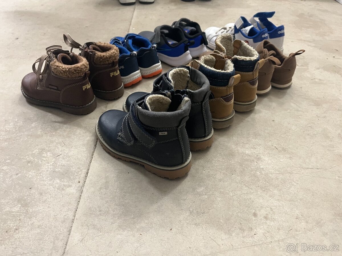 Dětské boty set - zimní / letní - 3