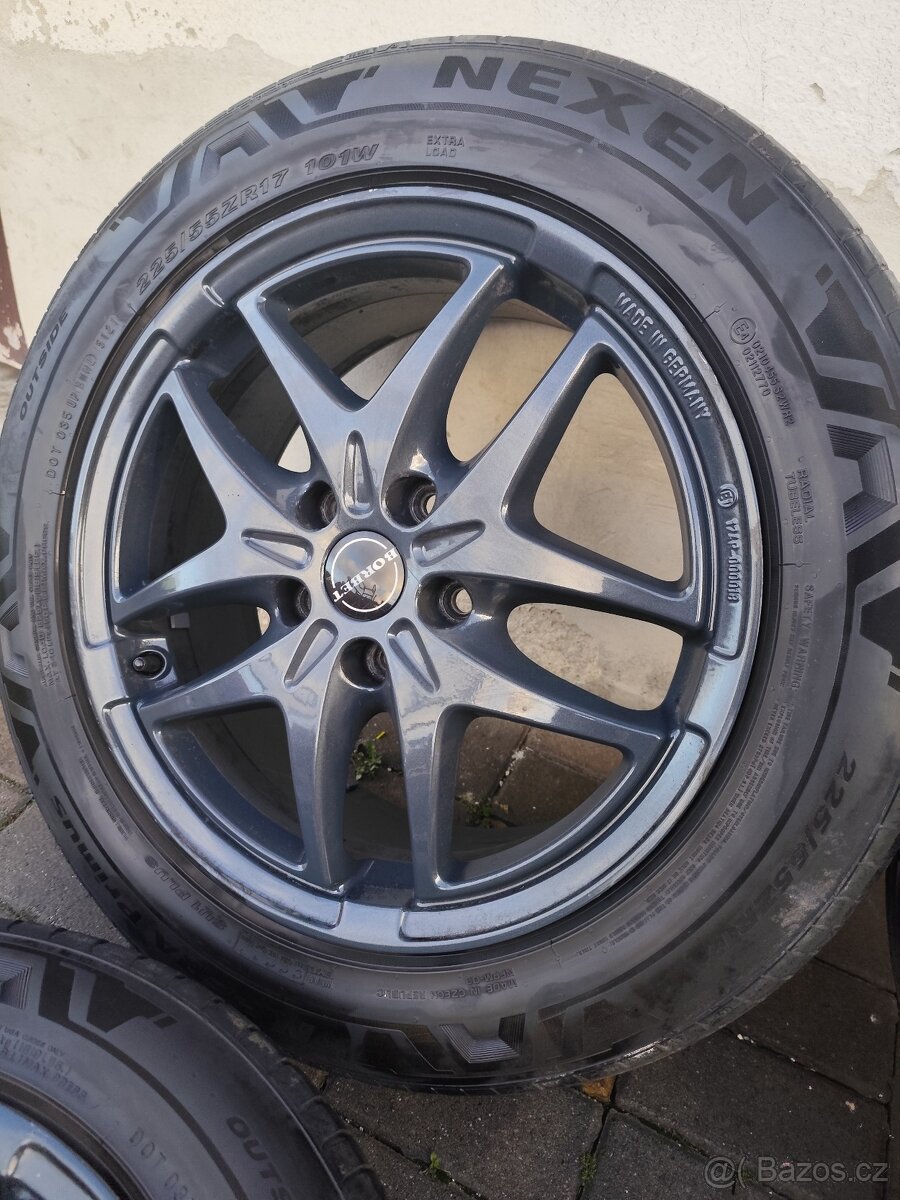 ALU 5x112 r17 BORBET + PNEU - 3