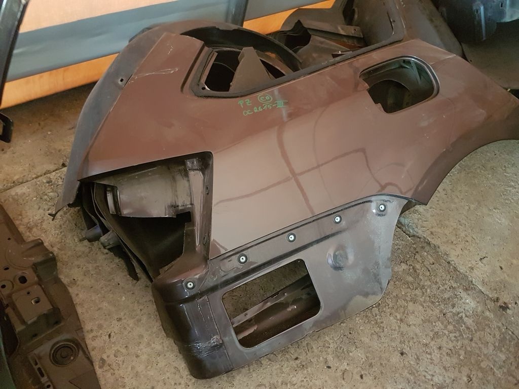 Výřez karoserie, PZ blatník Škoda Octavia III Combi 5E0 - 3