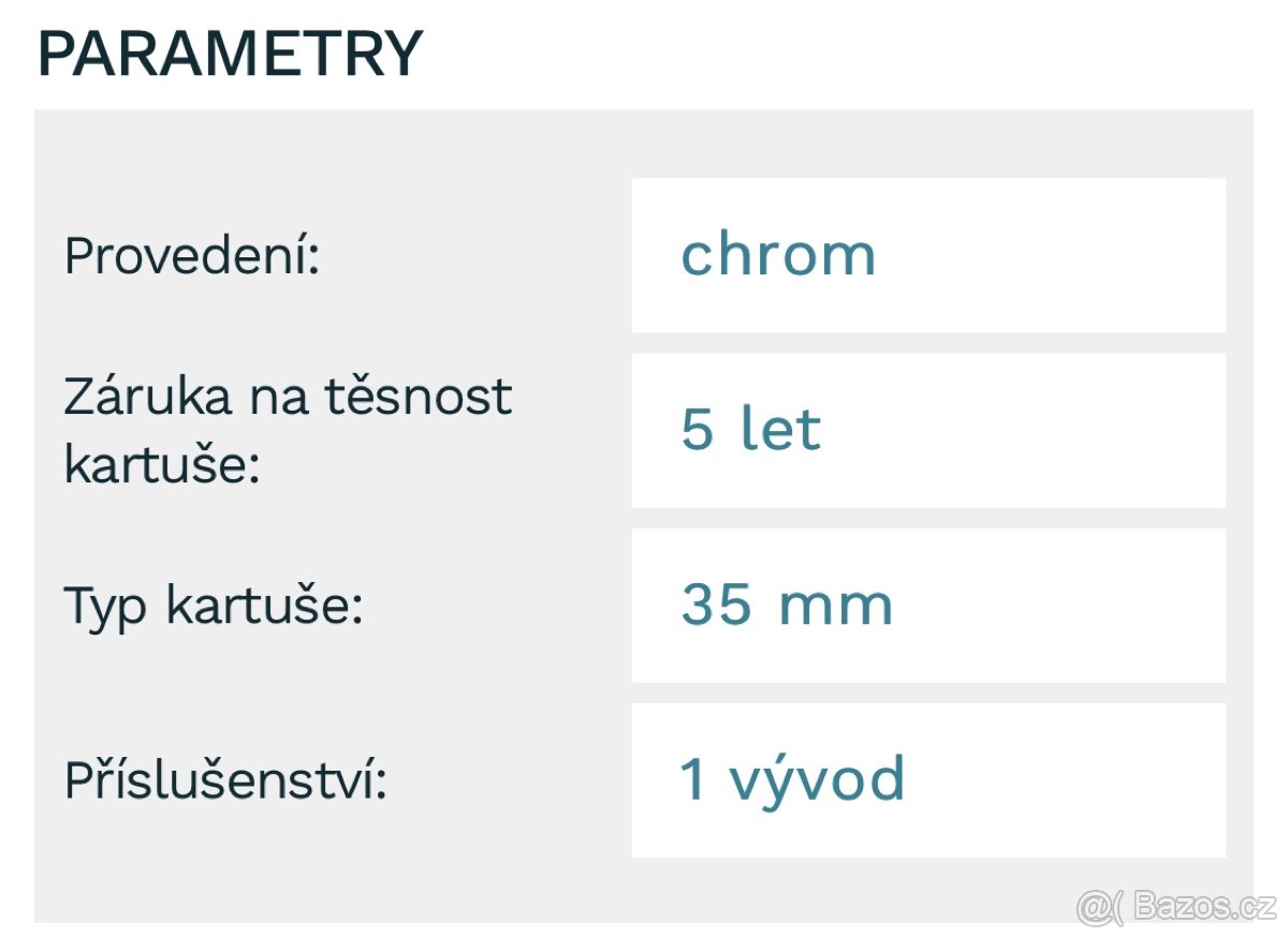 Nová Sprchová baterie včetně podomítkového tělesa - 3