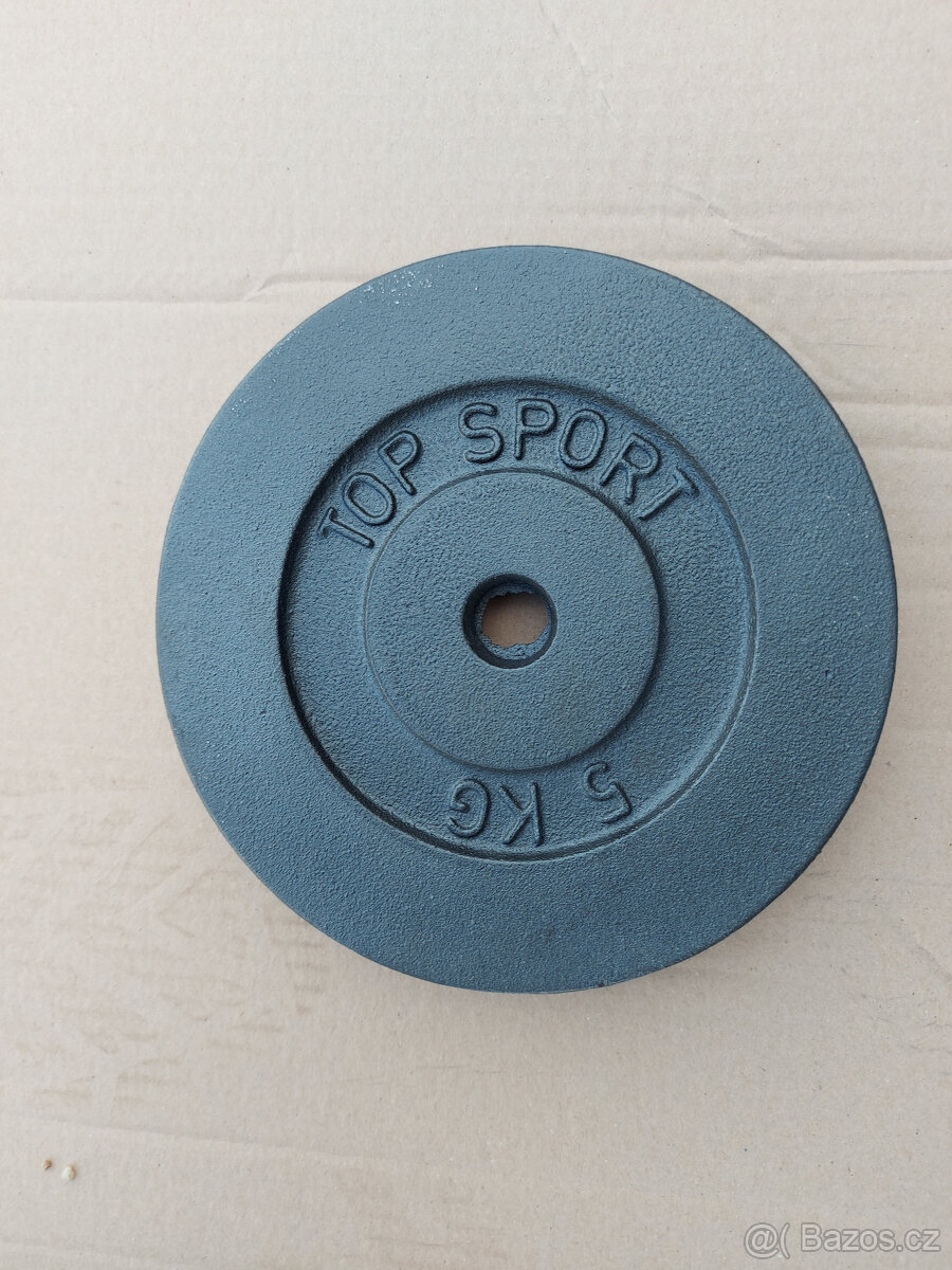 Ocelové kotouče pro jednoručky TOPSPORT - 3