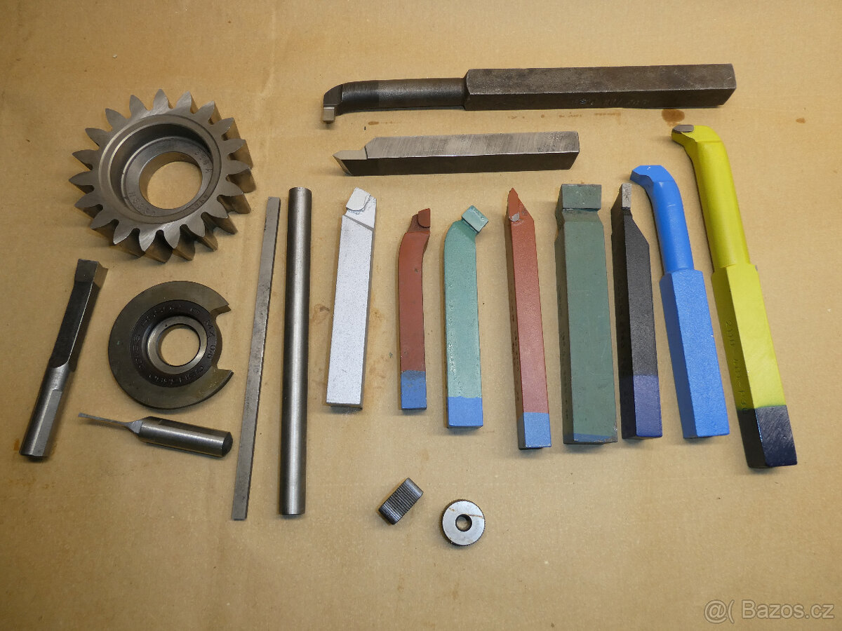 Frézy, nože, protahovací trny a pilníky - 3