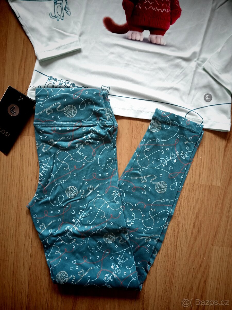 Divci dlouhé pyžamko Tabby - 3