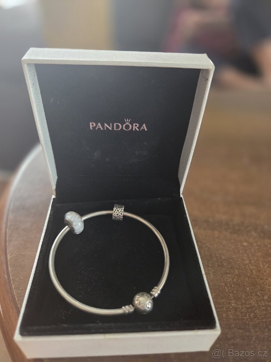 Pandora naramek a 2 privesky - 3
