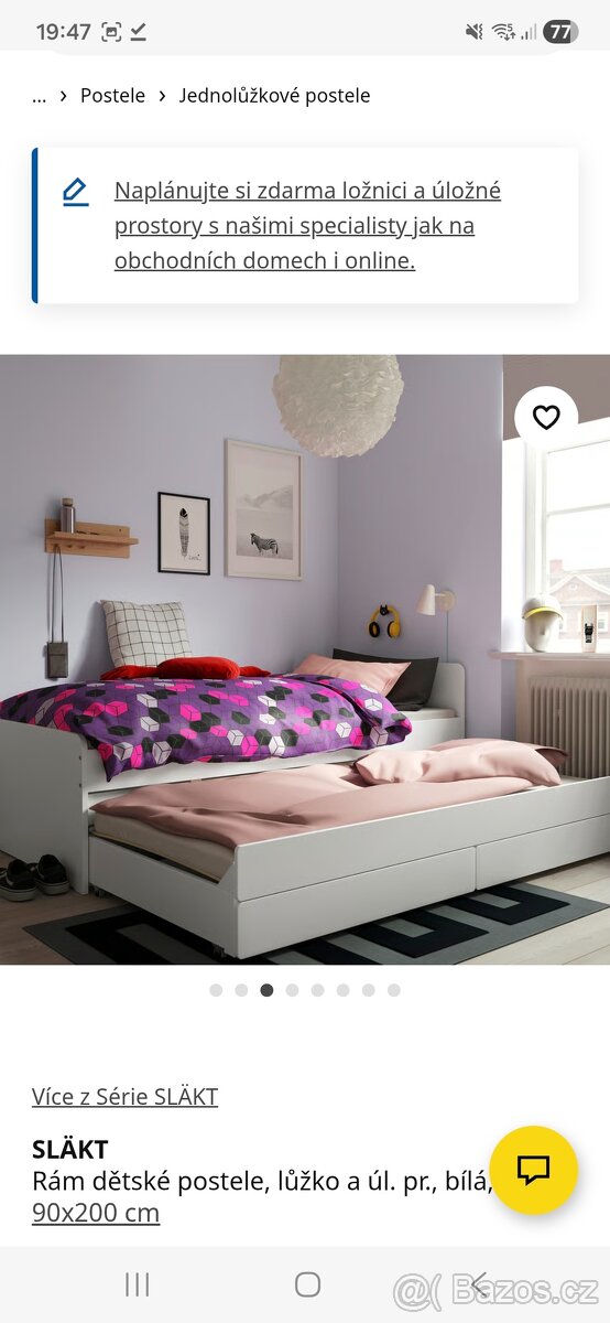 Dětská postel Ikea Slakt - 3
