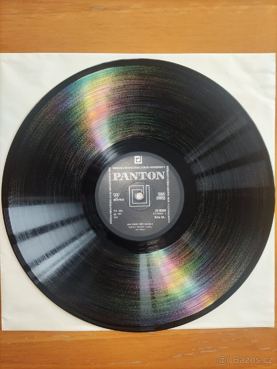 Jan Pivec vinyl LP BEZ LÍČIDLA - RARITA - 3