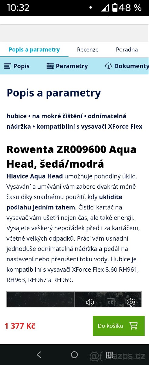 Hlavice AQUA HEAD - 3