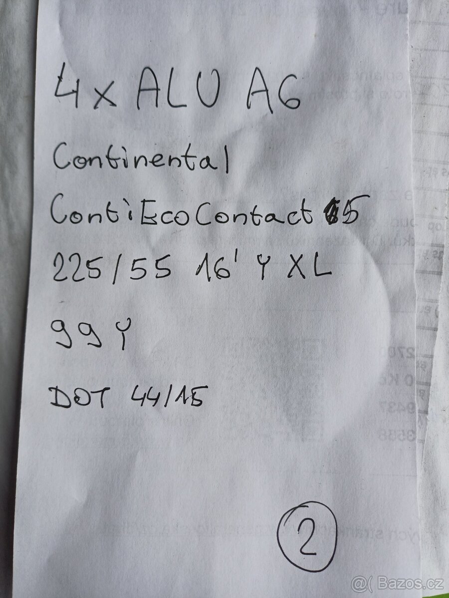 Audi A6 Orig. Alu 225/55 R16 99Y č.2 - 3