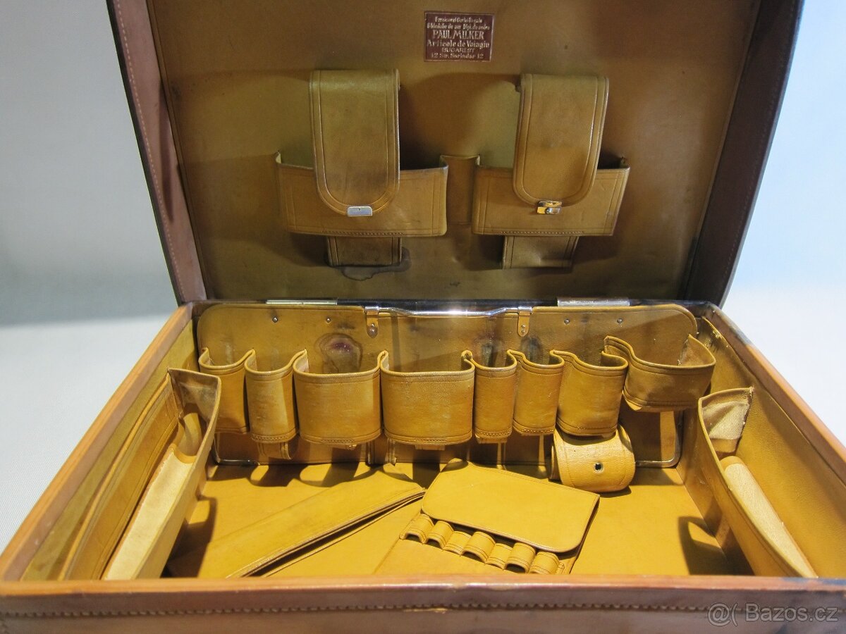 kožený kufřík I.republika SLEVA - 3