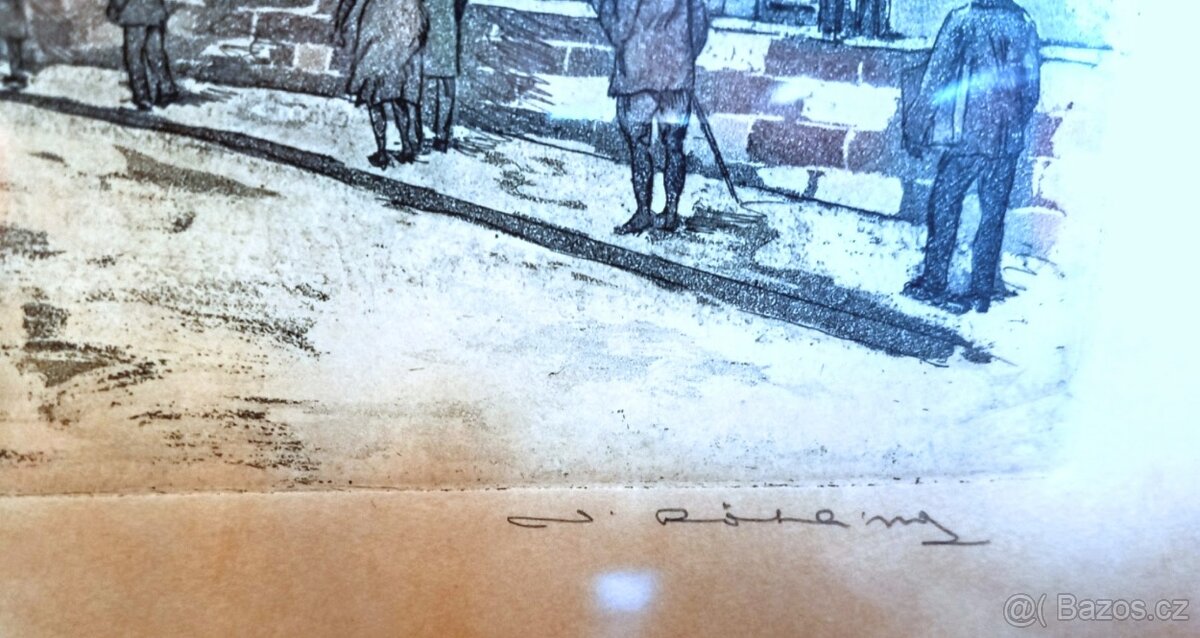 Vl.Röhling: Malostranské mostecké věže - 3