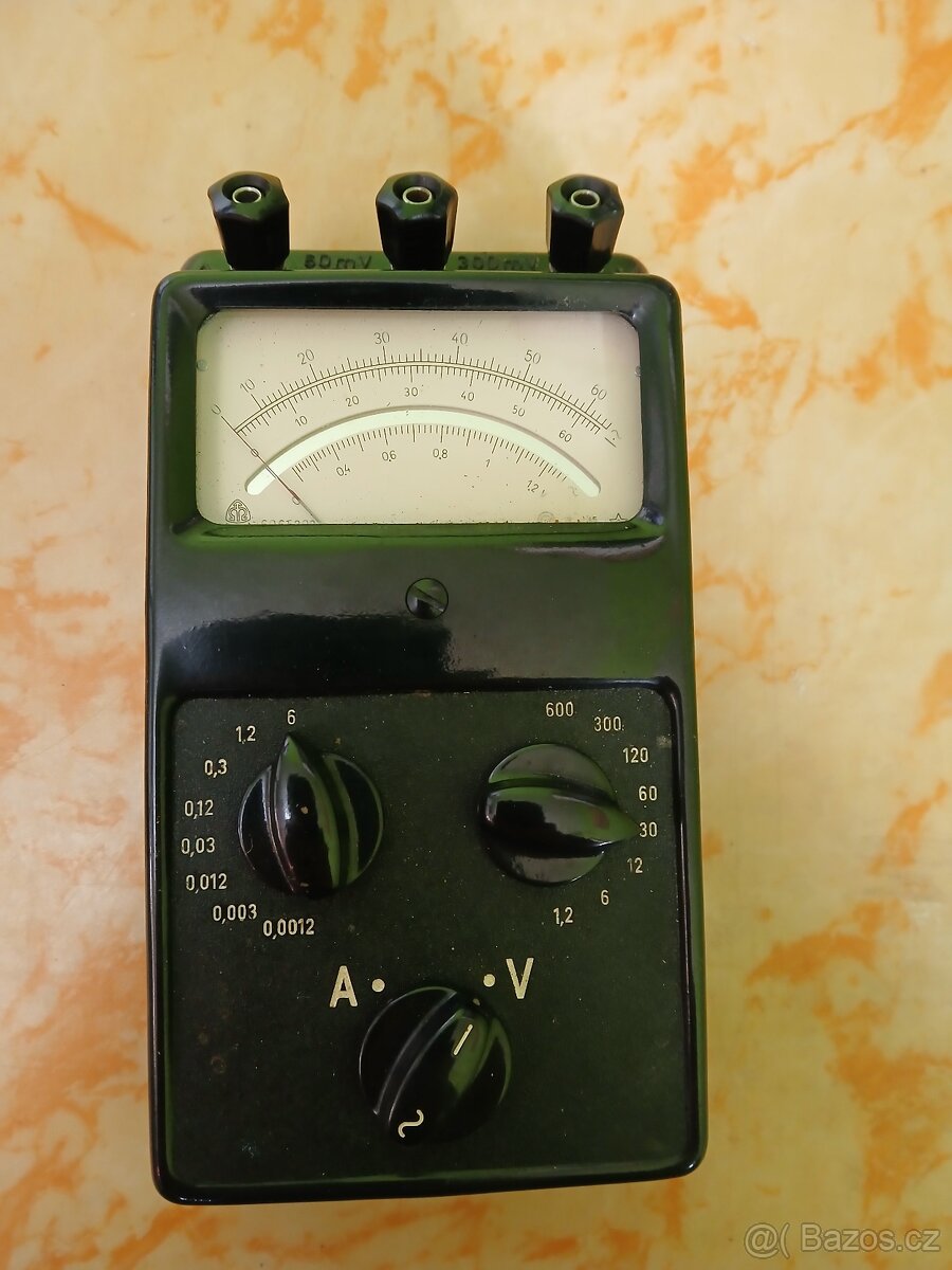 voltmetr ampermetr metra DU 5 - 3