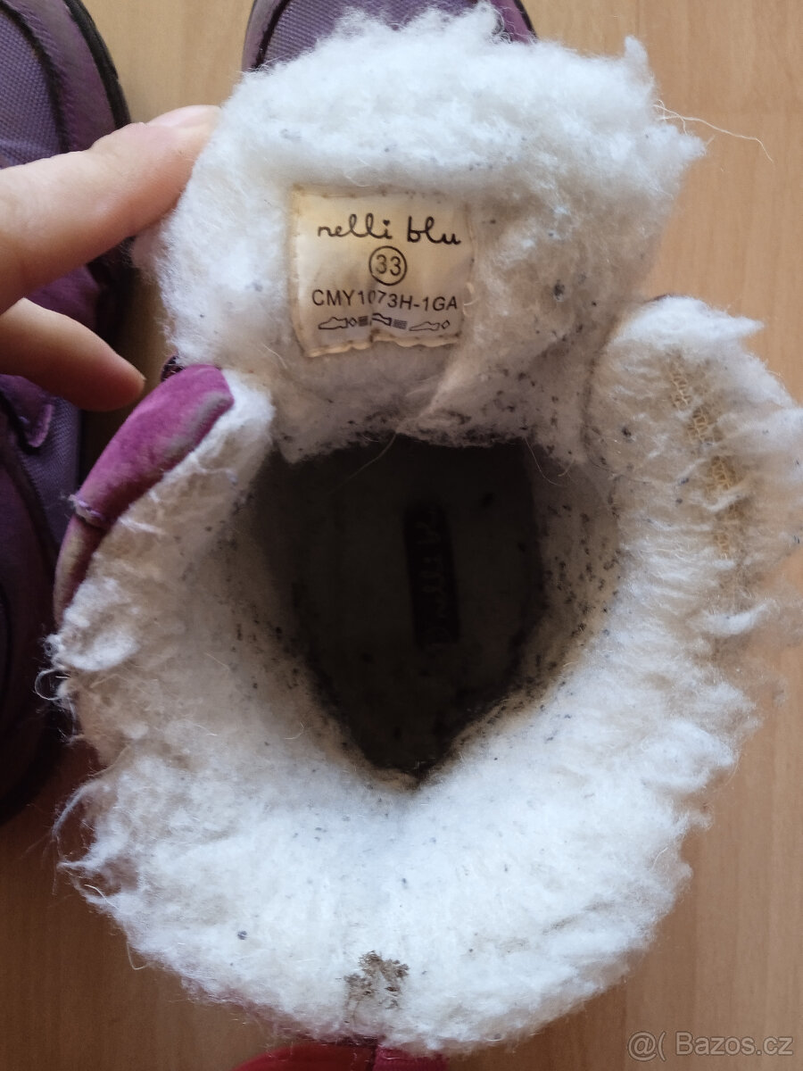 Dívčí zimní boty vel. 33 - 3