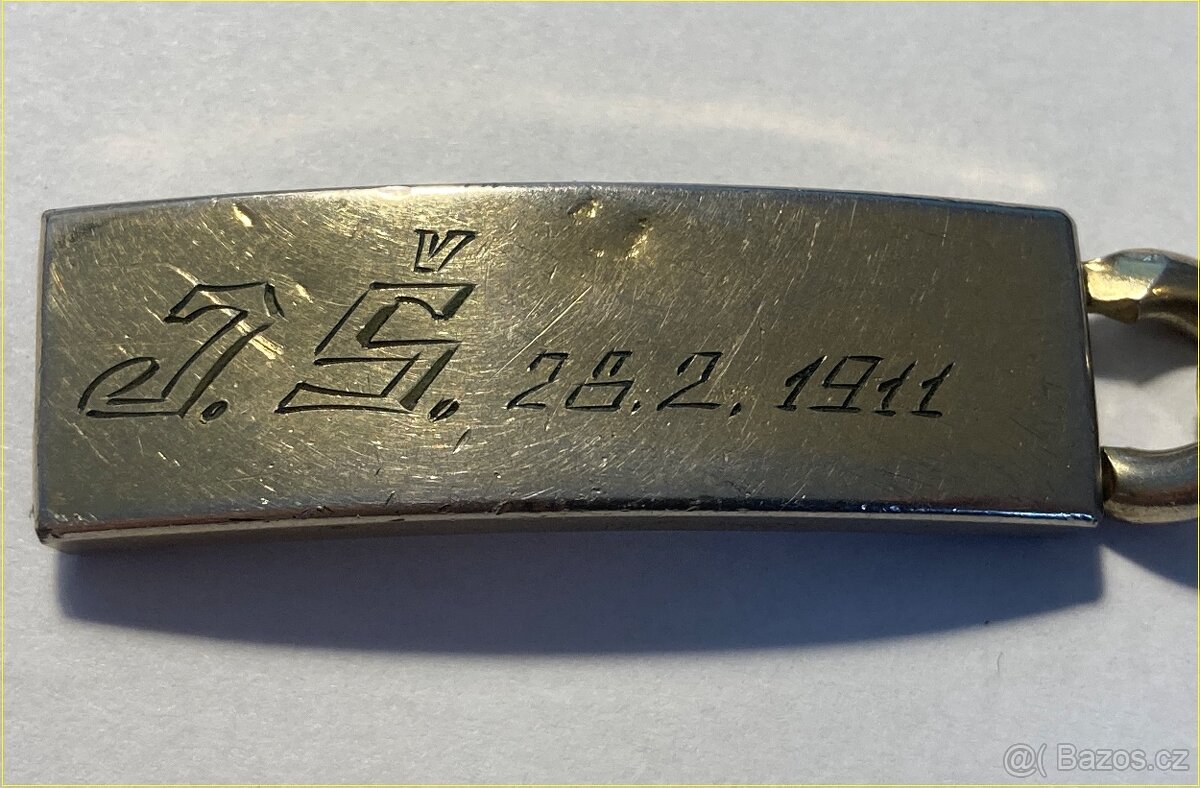 Vintage pánský náramek SPEIDEL USA – retro šperk - 60.léta - 3