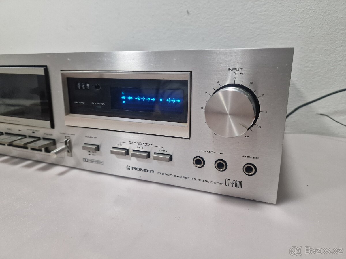Vintage Tape deck Pioneer ct-f600 - 3