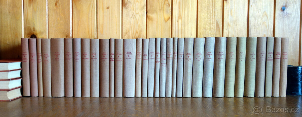 Alois Jirásek: 32 knih - soubor díla /1949 - 1958/+ 3 BONUS - 3