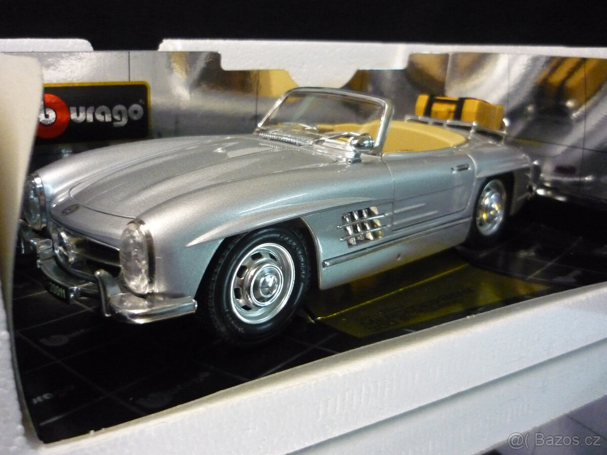 Mercedes Benz 300 SL Roadster Bburago 1/18 - 3