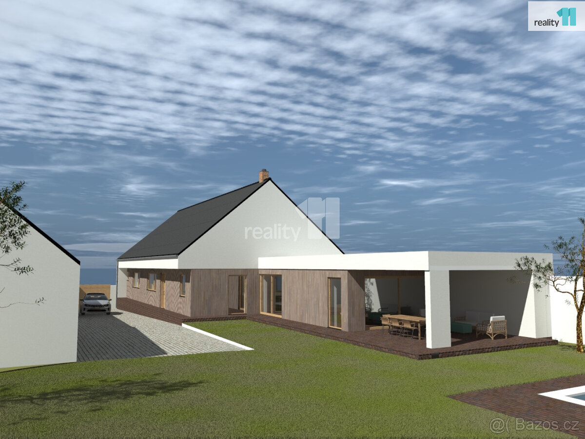 Prodej novostavby rodinného domu, užitná plocha 383m2, pozem - 3