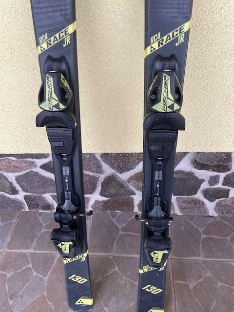 Detske lyze 130cm Fischer Jr. + hulky - 3