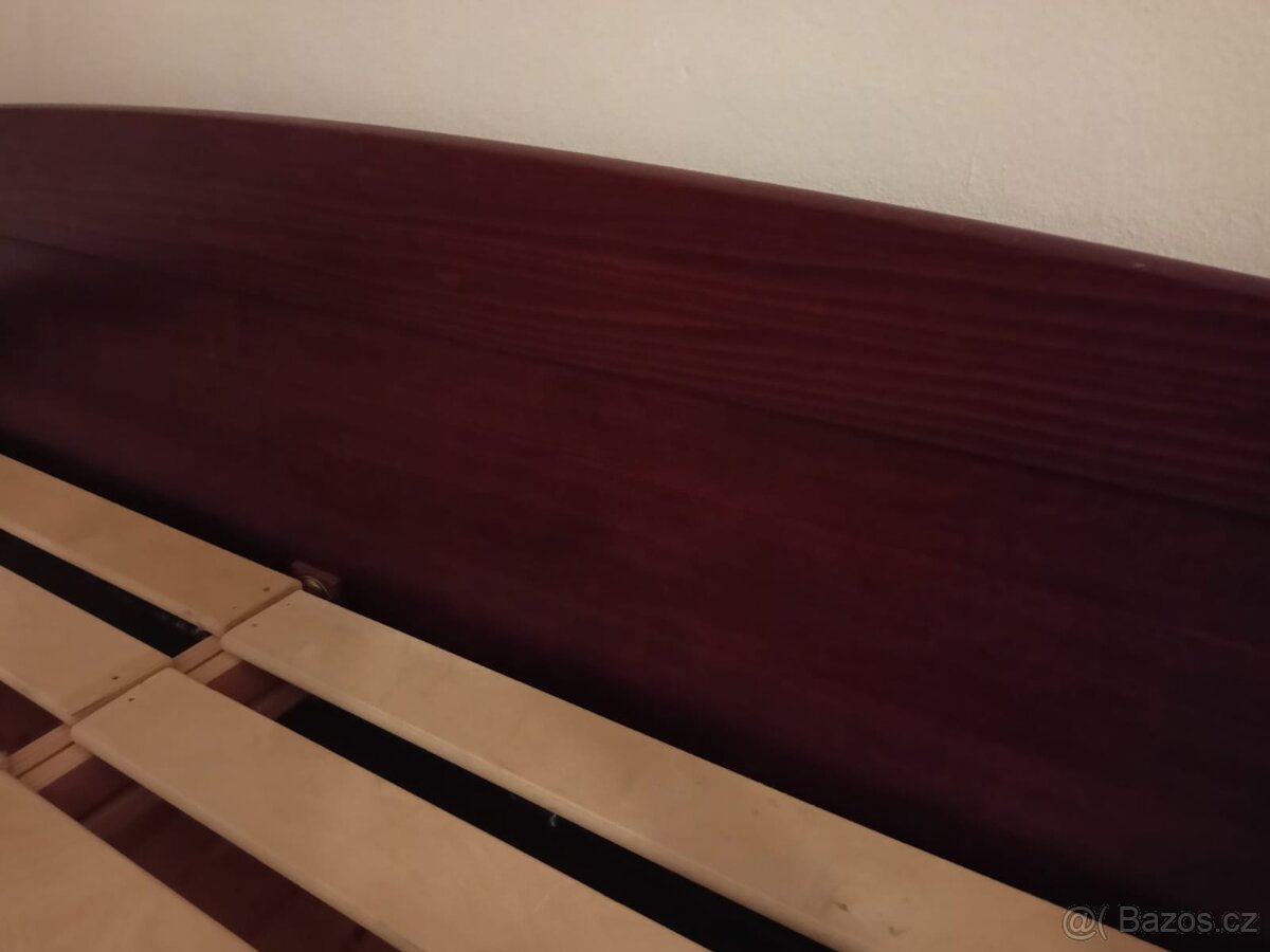 Manželská postel- masiv - 3