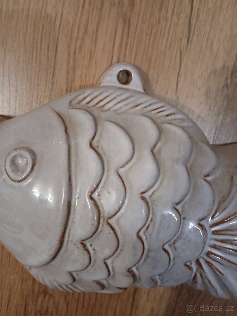 Keramická forma na pečení kapr nová - 3