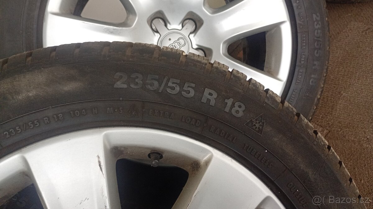 ALU kola+ zimní pneu R18 - 3