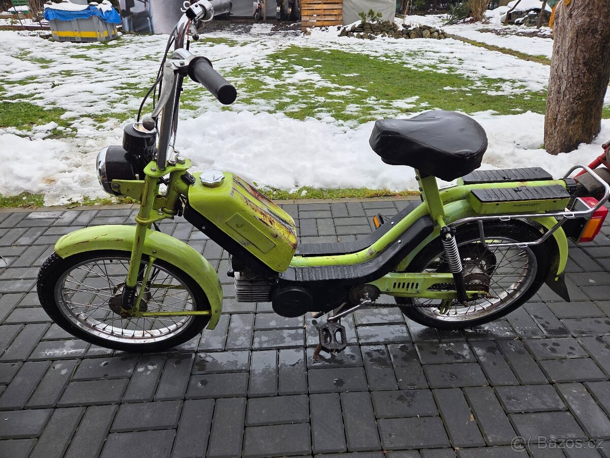 Babetta 210 s kartičkou, zelená, původní 6. - 3