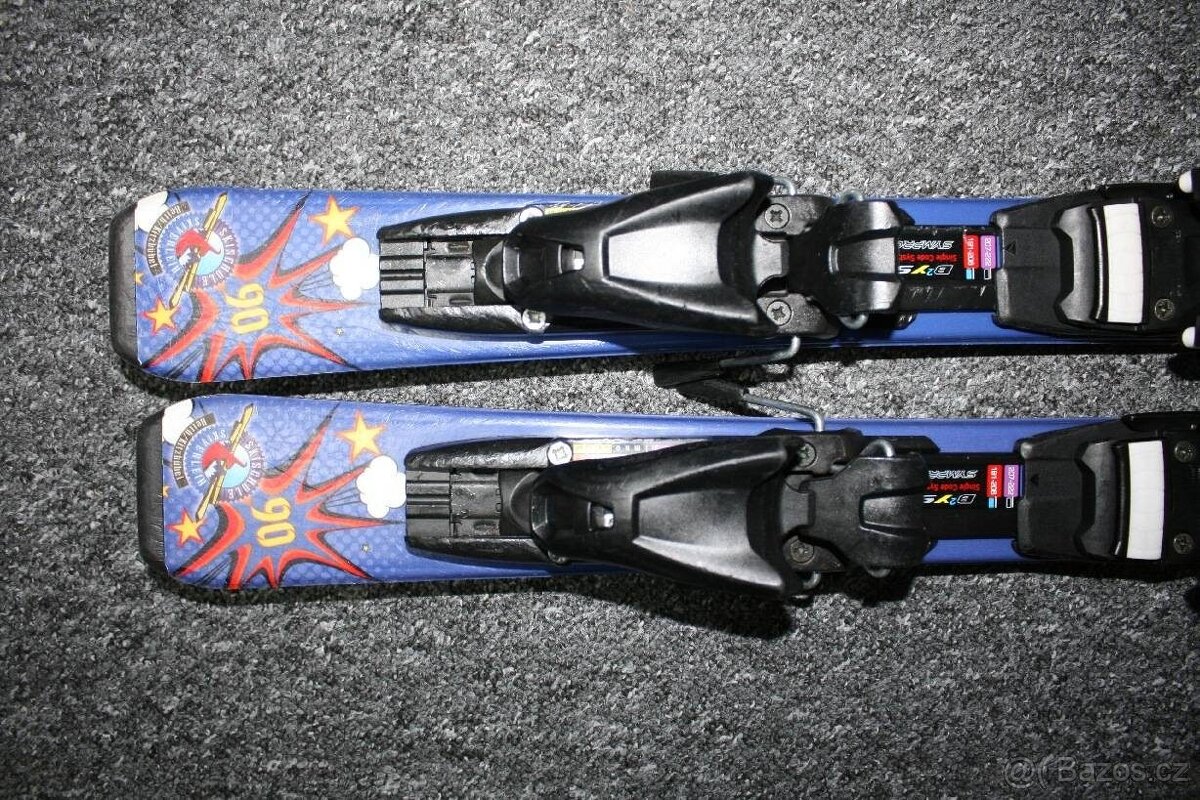 lyže Head zajkova patrola 90 cm , lyžaky Dalbello - 3