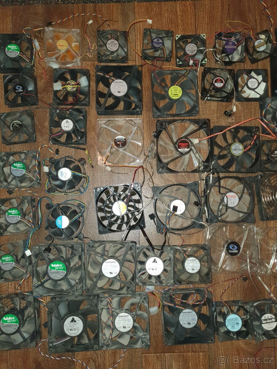 Cca 60 ventilátorů na testy/opravu - 3