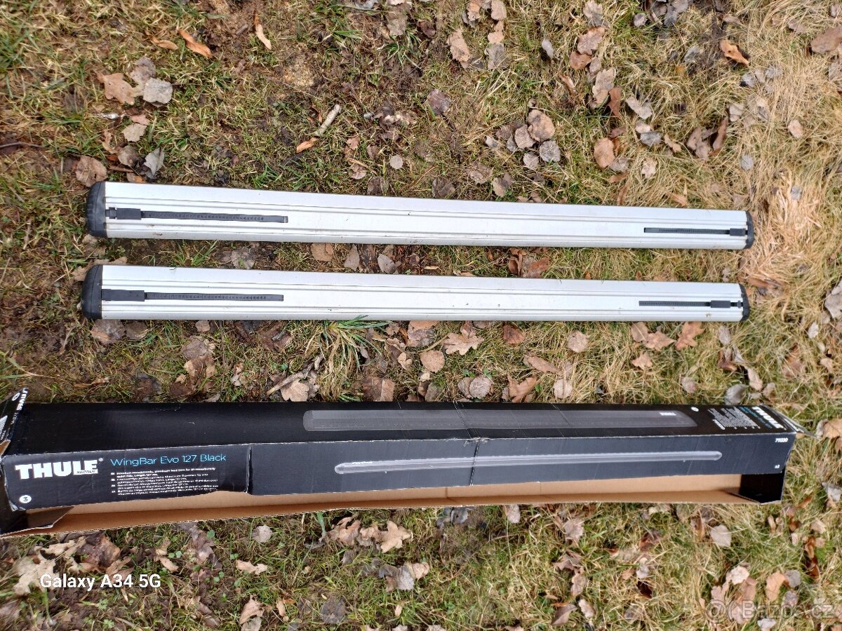 Příčníky Thule Wingbar Evo 127 stříbrné - 3
