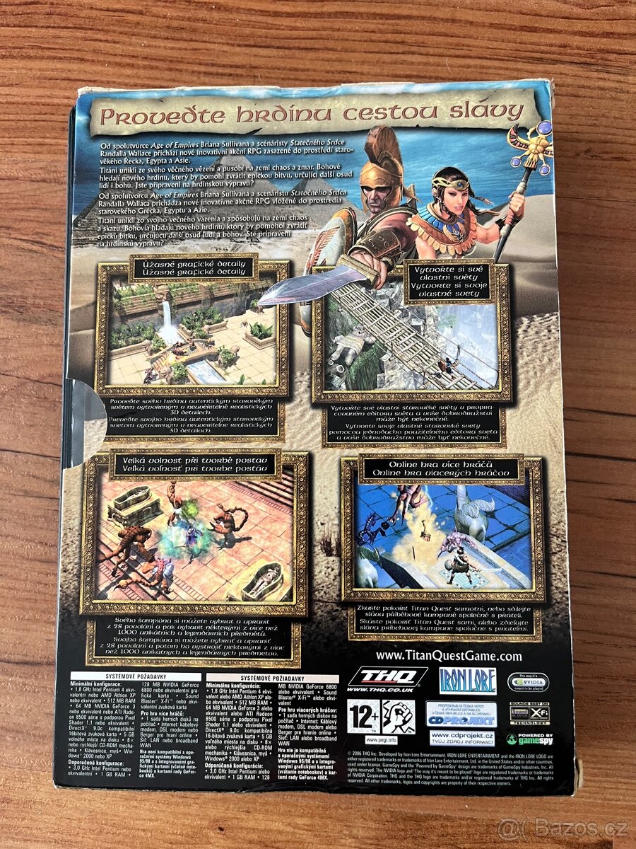 Titan Quest - bez CD jen sběratelská krabička CZ - 3