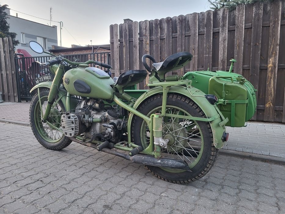 Dněpr,Ural M72 se side - 3