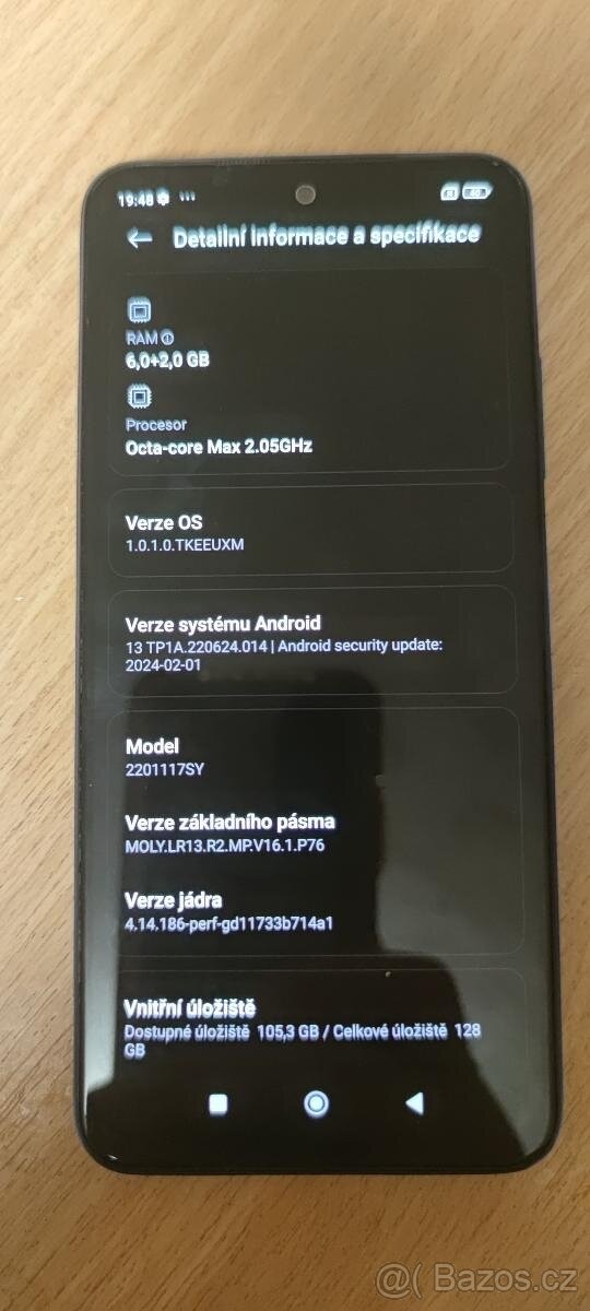 Xiaomi Redmi Note 11s modrá - 3
