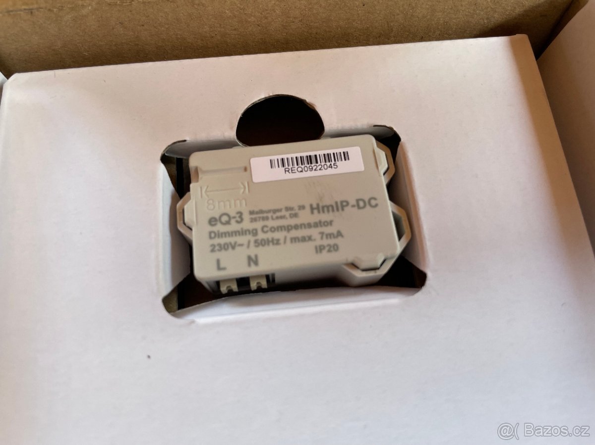 Homematic IP kompenzátor pro stmívač HmIP-DC - 3