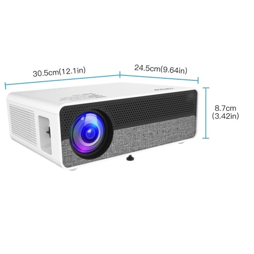 PROJEKTOR LED FHD 4K CRENOVA WIFI ANDROID 8.0 - 3