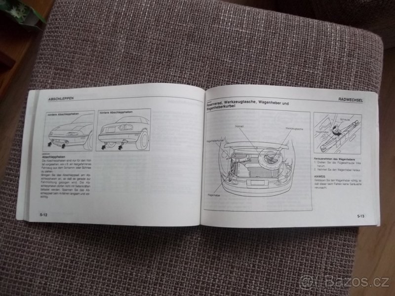 Manuál Mazda MX5 - 3