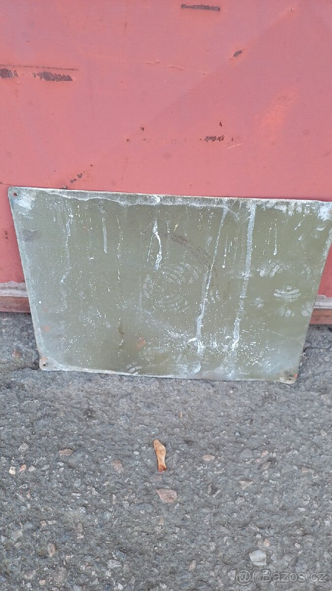 Plechová cedule - 3