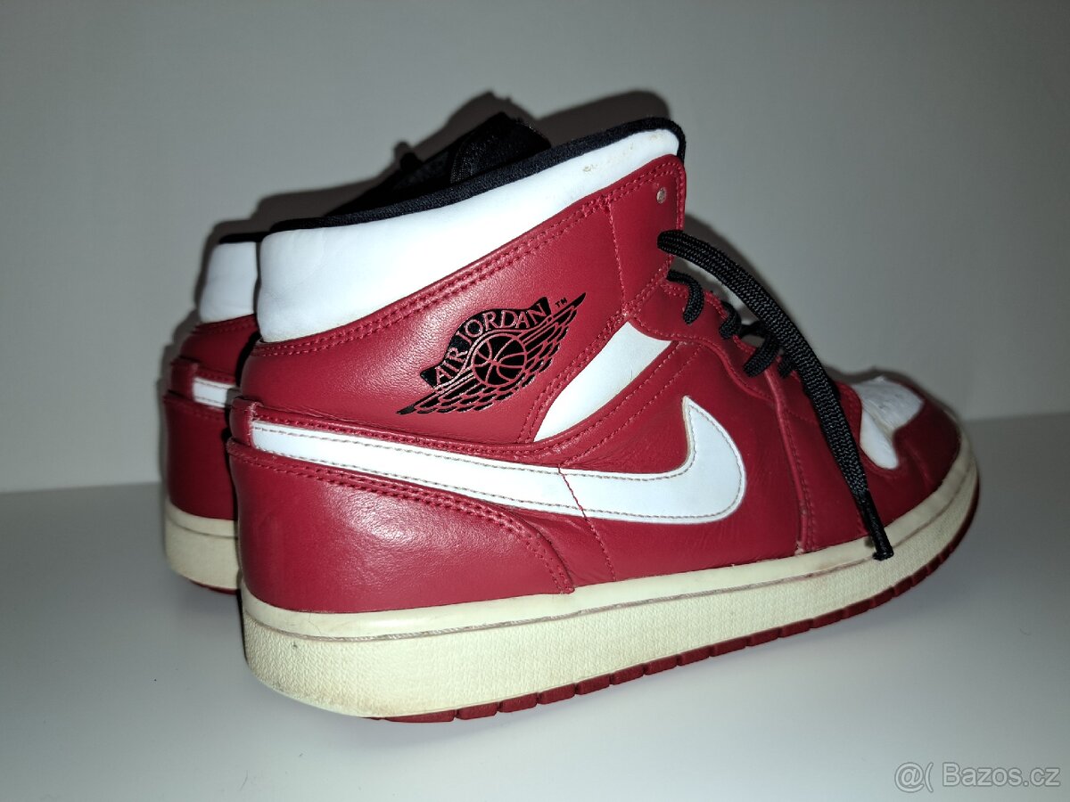 Nike Air Jordan 1 mid "Gym red" (Vel 45) - 3