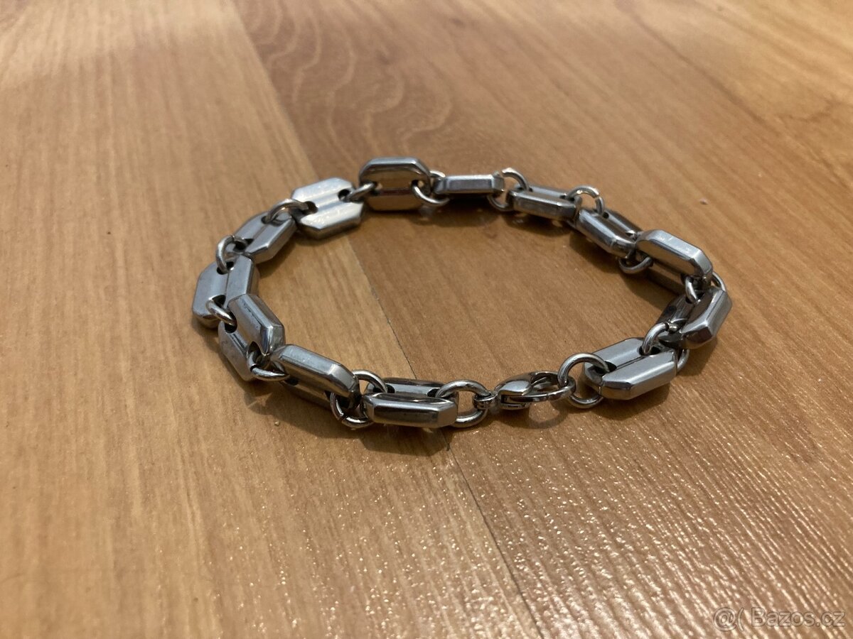 Řetízek a náramek z chirurgické oceli - 3