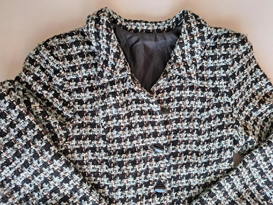 delší kabát s podšívkou, vel. S - 3