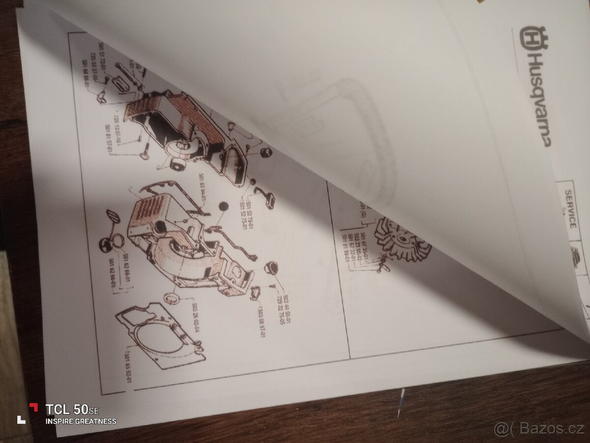 Husqvarna 268. Katalog náhradních dílů. - 3