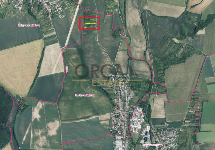 0,24 ha orné půdy v k.ú. Boršov u Kyjova - 3