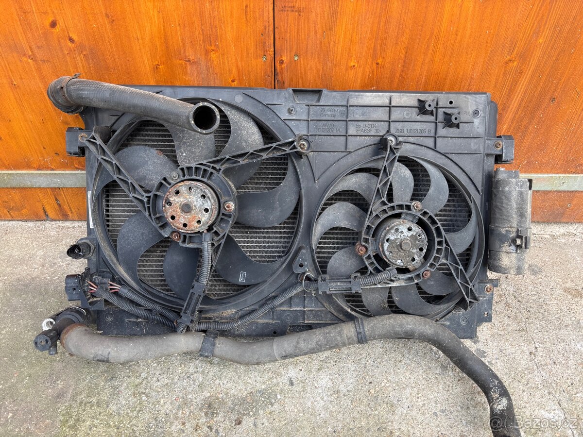 Vw Golf 4 komplet chladiče - 3