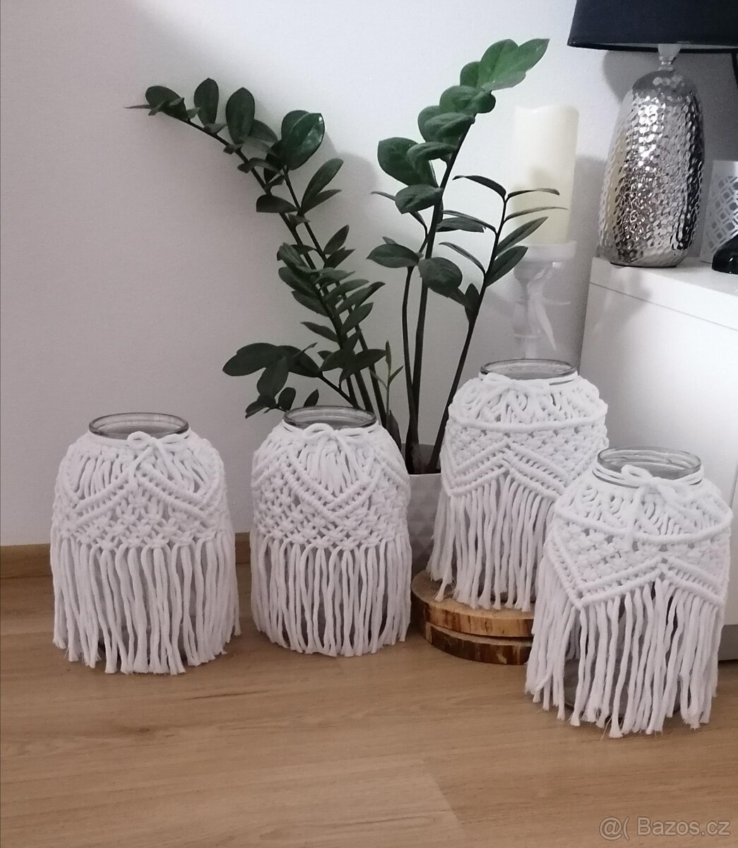 macramé boho lucerny - 3